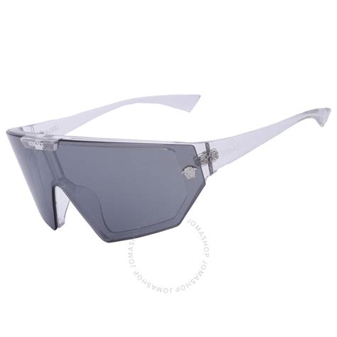 Versace Grey Shield Unisex Sunglasses VE4461 148/6V 47